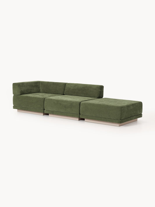 Colin Modular Sofa (4-Seater) and Ottoman