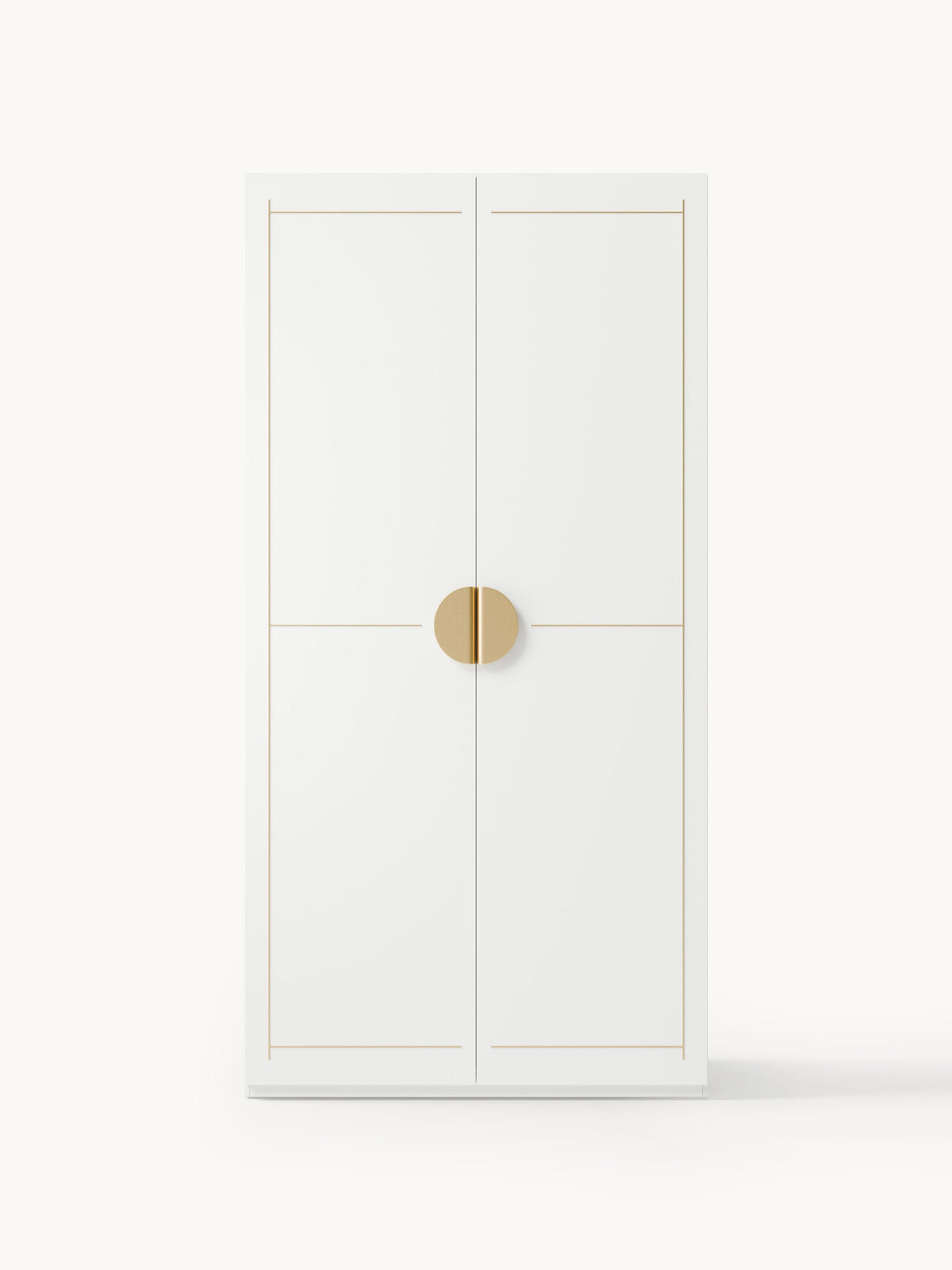 Denise Modular Wardrobe with Hinged Doors, 100 cm Wide, in Various Sizes
