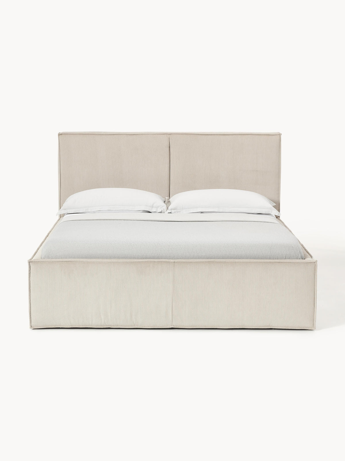 Dream Bed in Corduroy, Upholstered
