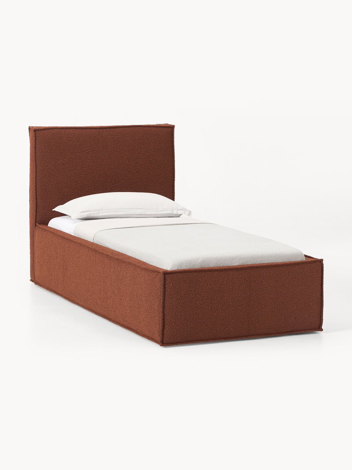 Dream Bouclé Single Bed Frame
