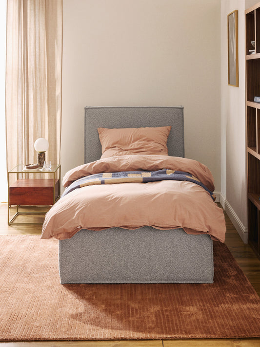 Dream Bouclé Single Bed Frame