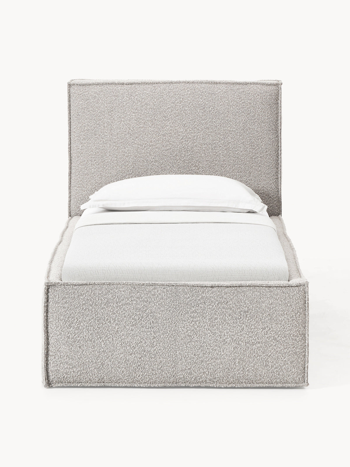 Dream Bouclé Single Bed Frame