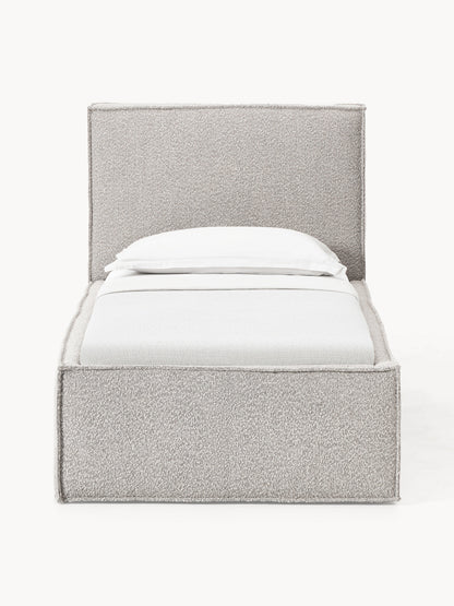 Dream Bouclé Single Bed Frame