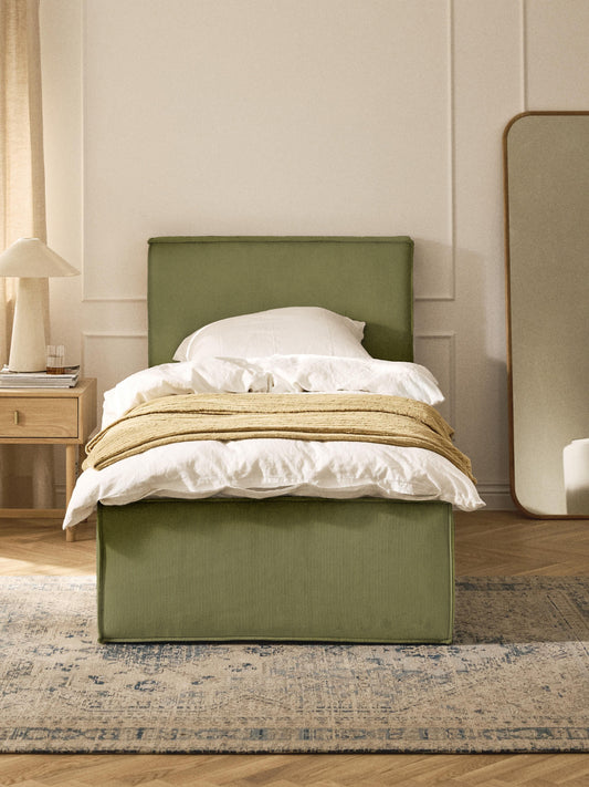 Dream Corduroy Single Bed Frame