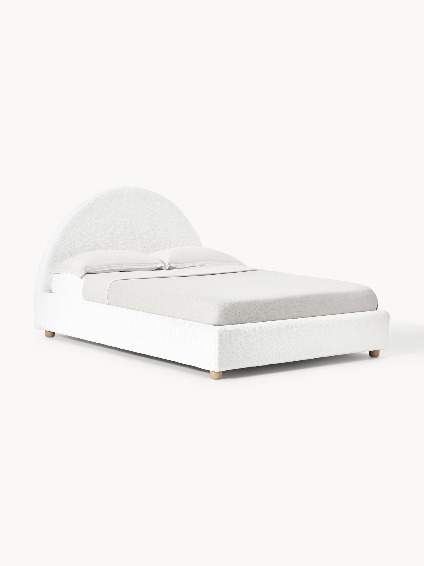 Ebba Teddy Storage Bed, Upholstered