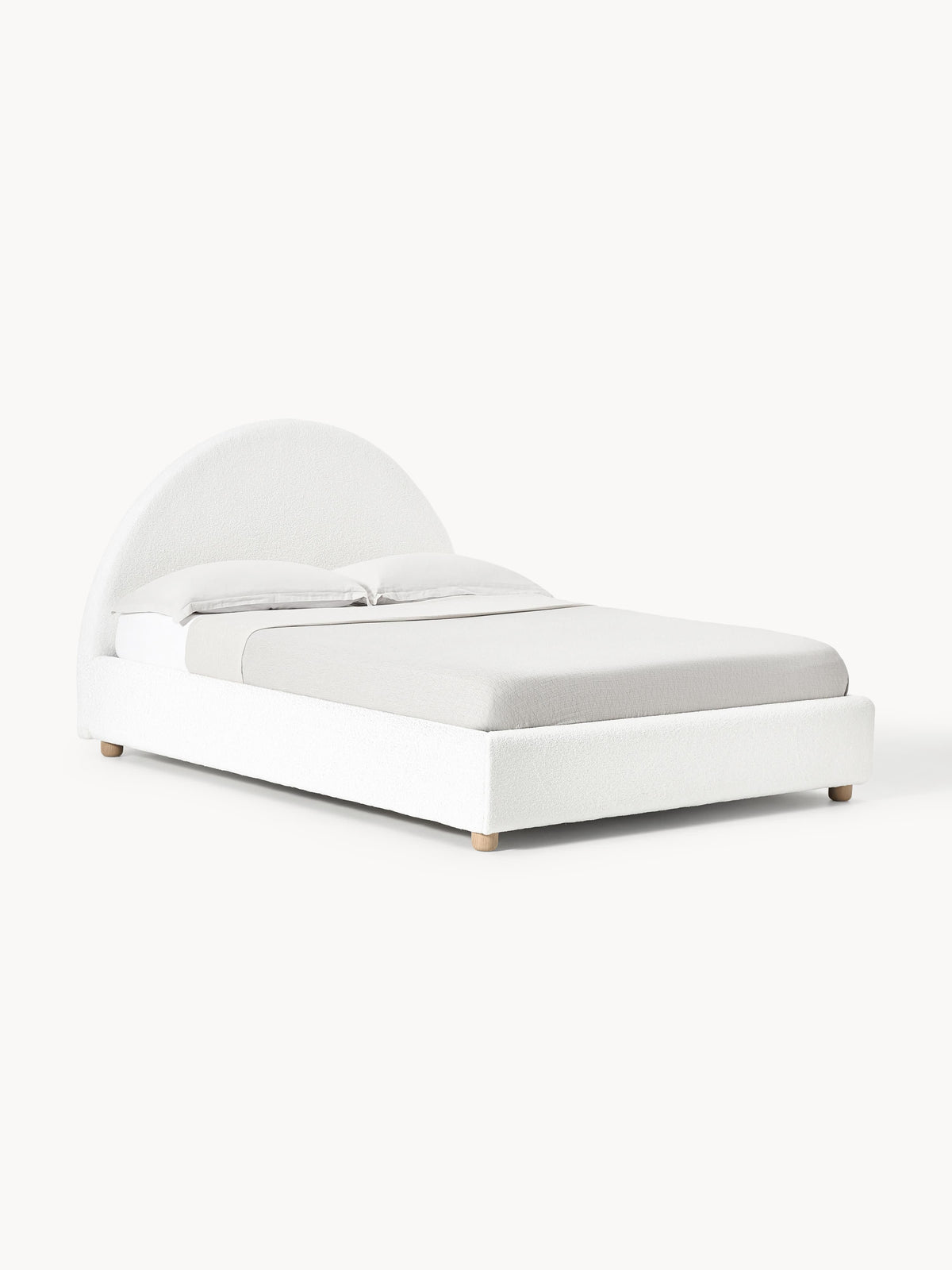 Ebba Teddy Storage Bed, Upholstered