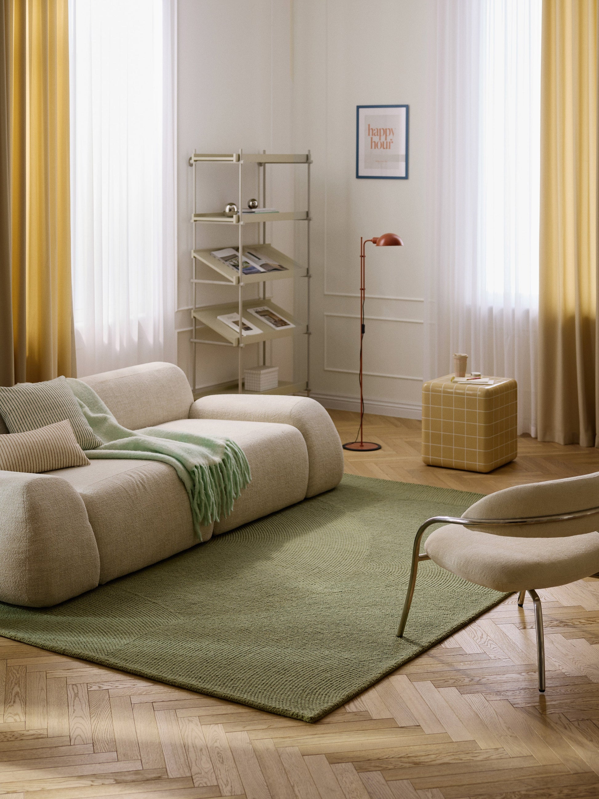 Eleni Rug, Hand-Tufted Wool