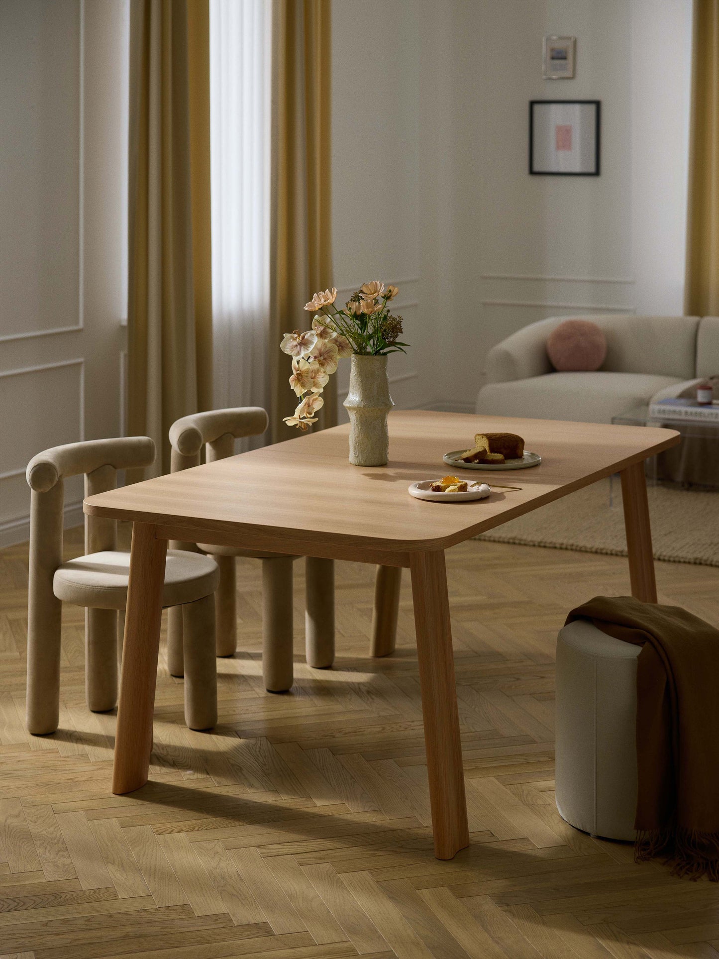 Ember Dining Table, Extendable, Available in Various Sizes