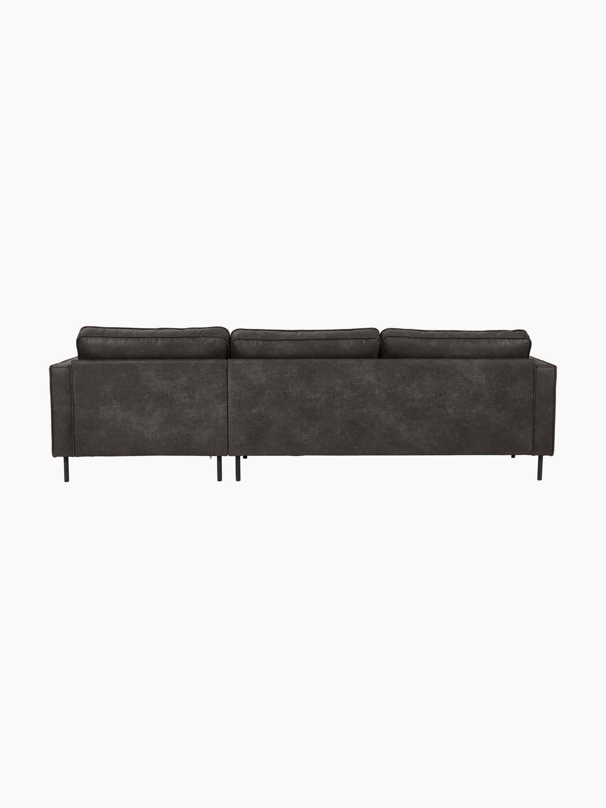 Hunter Corner Sofa in Leather (3-Seater)