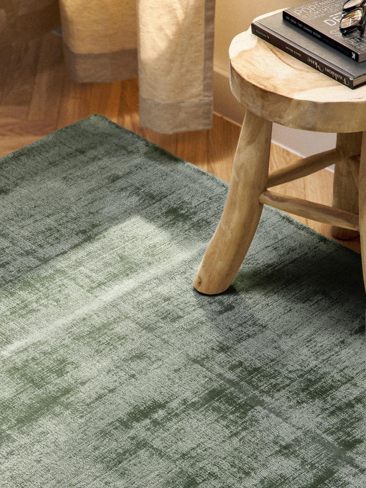 Jane Rug, Viscose, Hand-Woven
