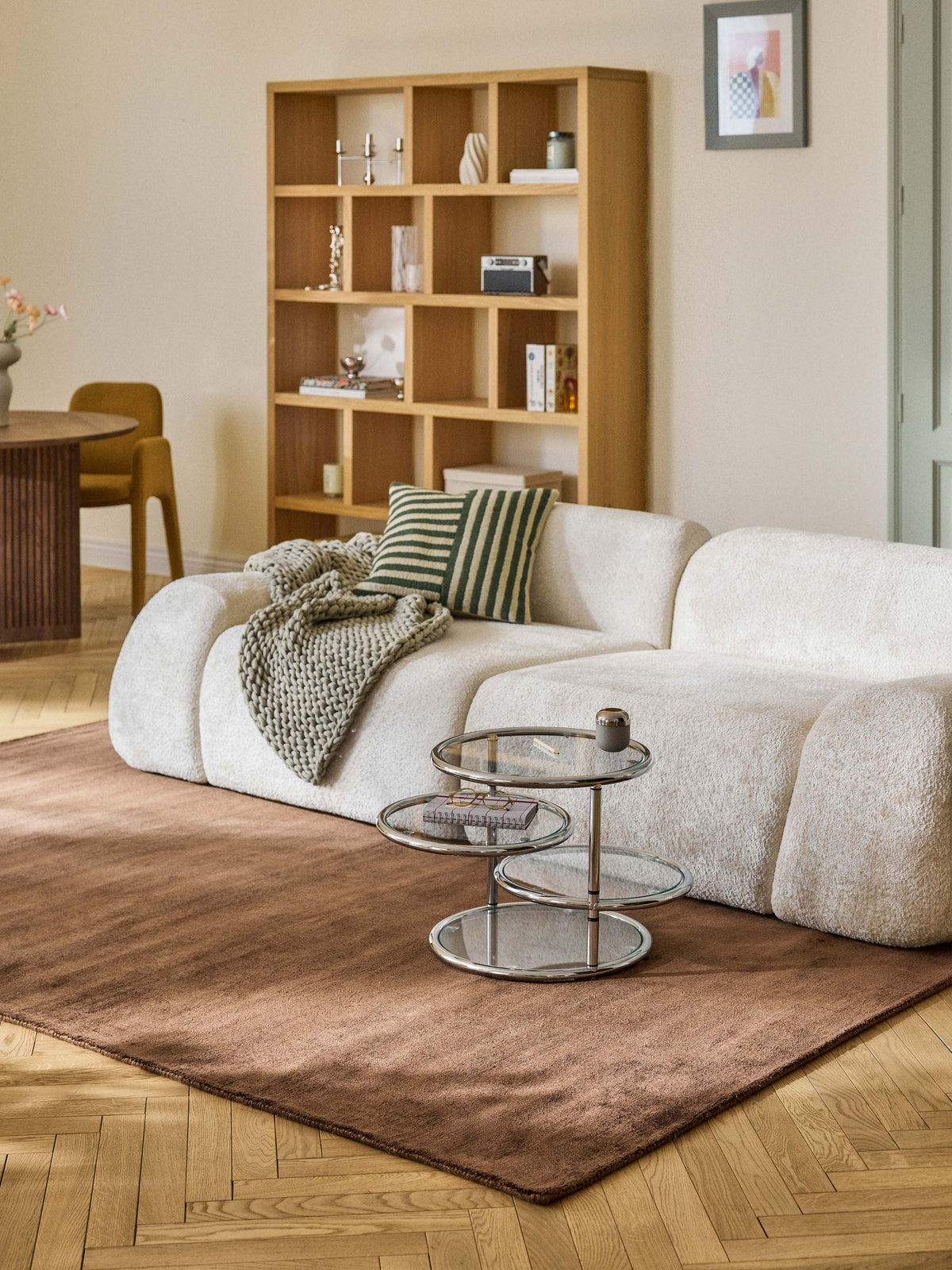 Jane Rug, Viscose, Hand-Woven
