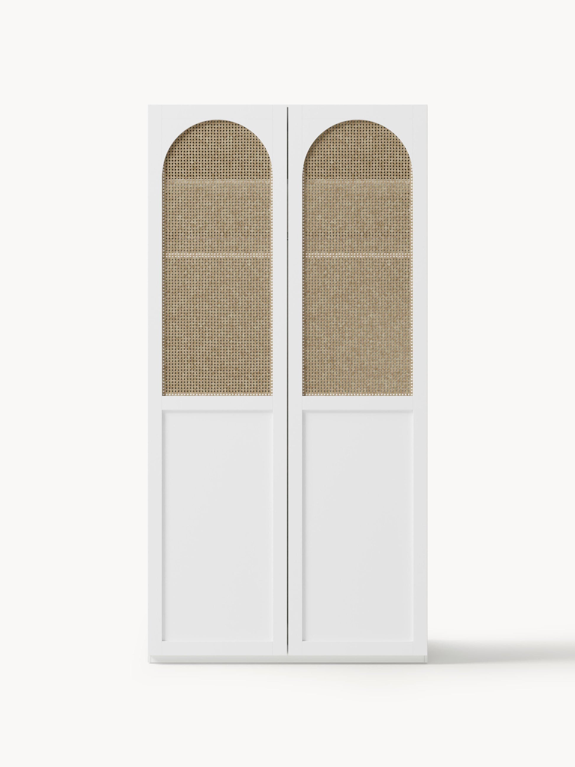 Jeanne Modular Wardrobe with Hinged Doors, in Various Sizes, 100 cm Wide