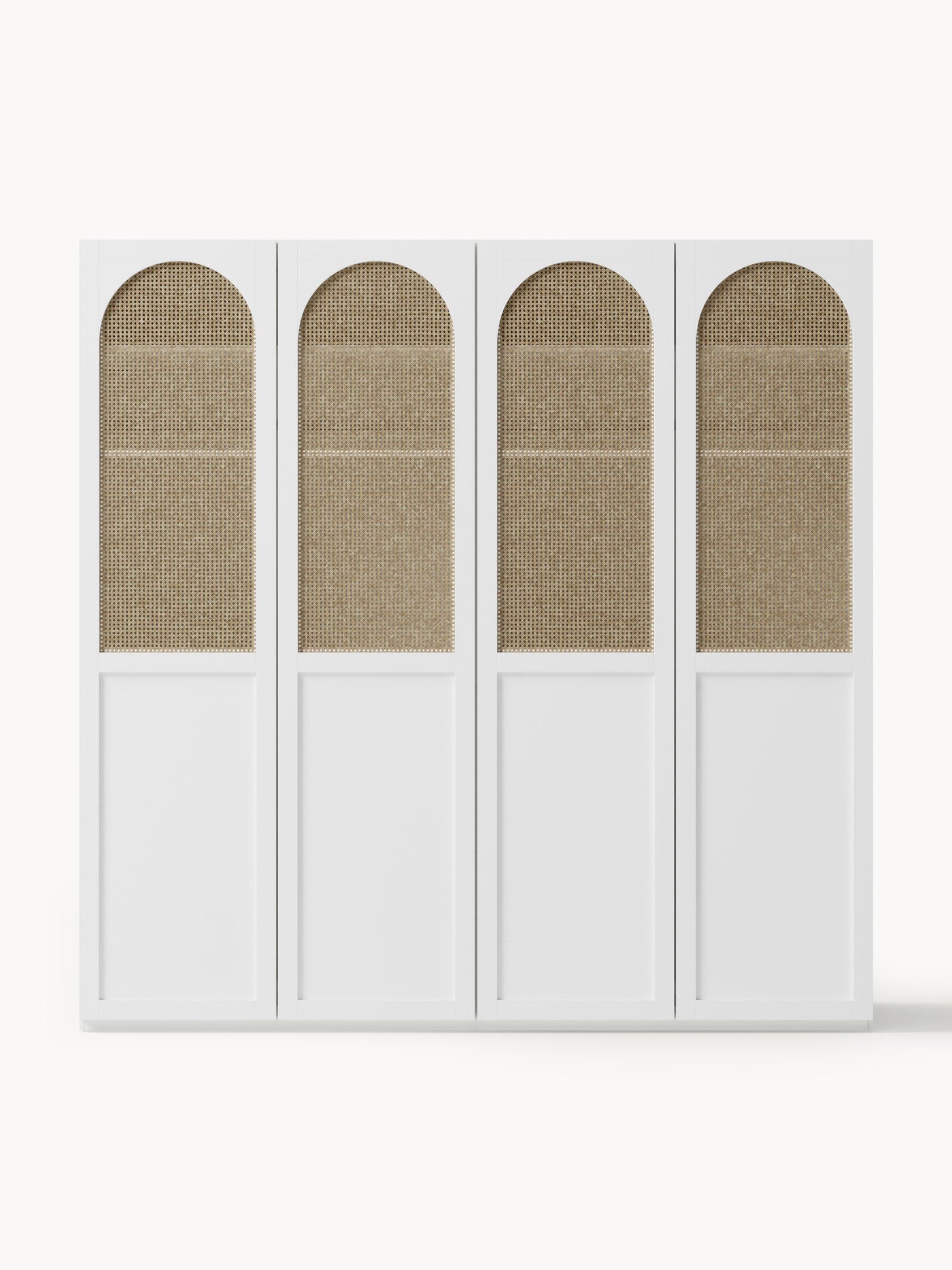 Jeanne Modular Wardrobe with Hinged Doors, in Various Sizes, 200 cm Wide