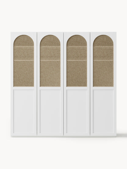 Jeanne Modular Wardrobe with Hinged Doors, in Various Sizes, 200 cm Wide