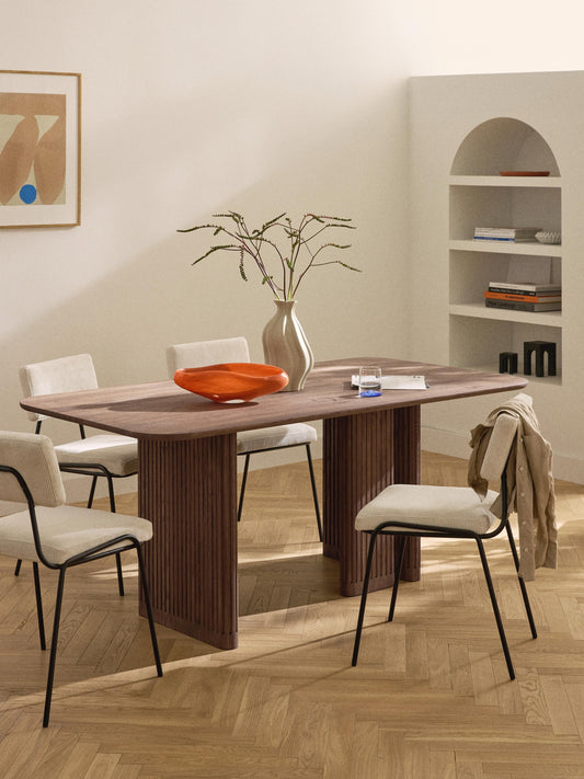Jolka Dining Table, in Various Sizes, Made of Oak