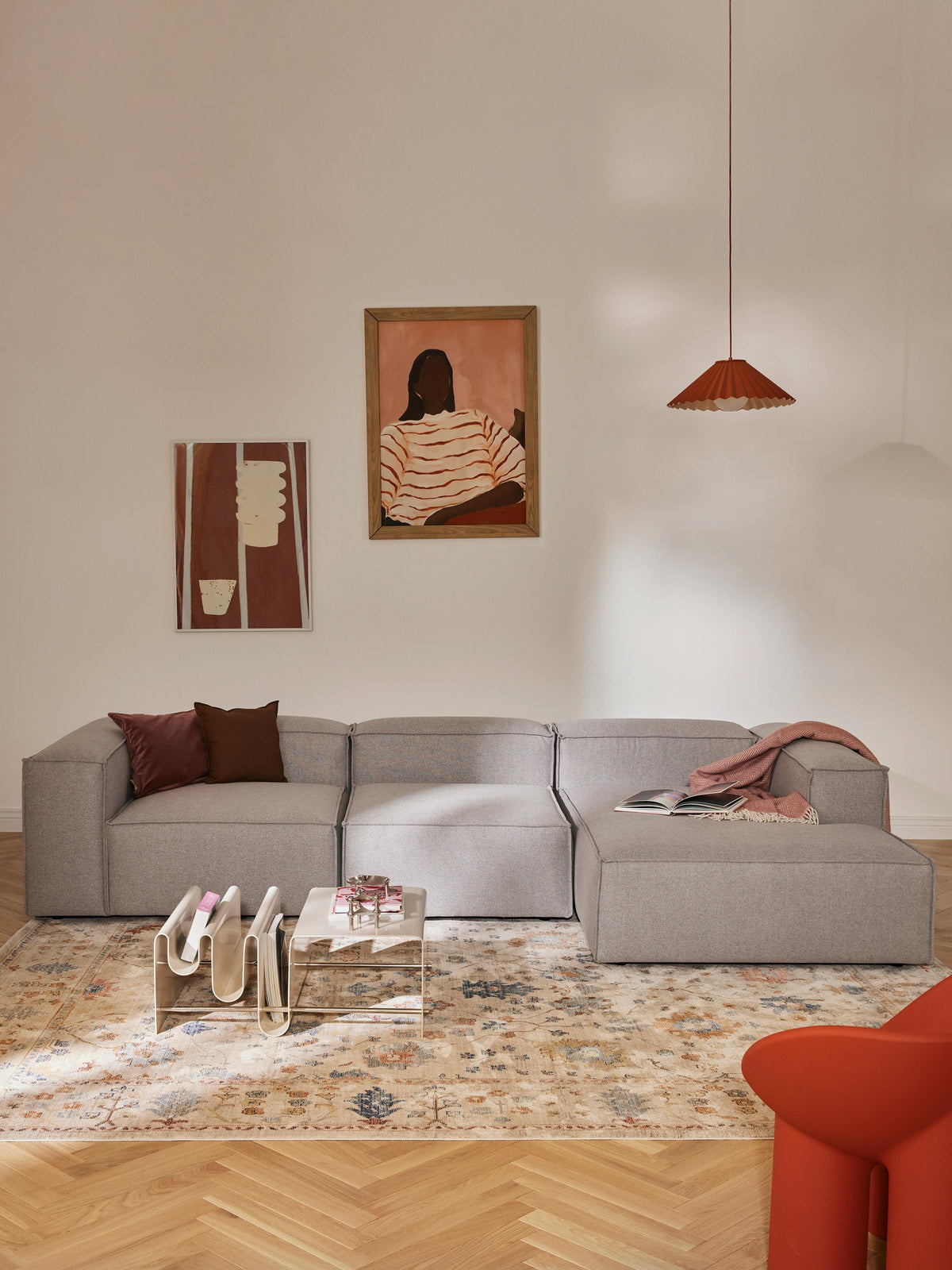 Lennon 4-Seater Modular Corner Couch