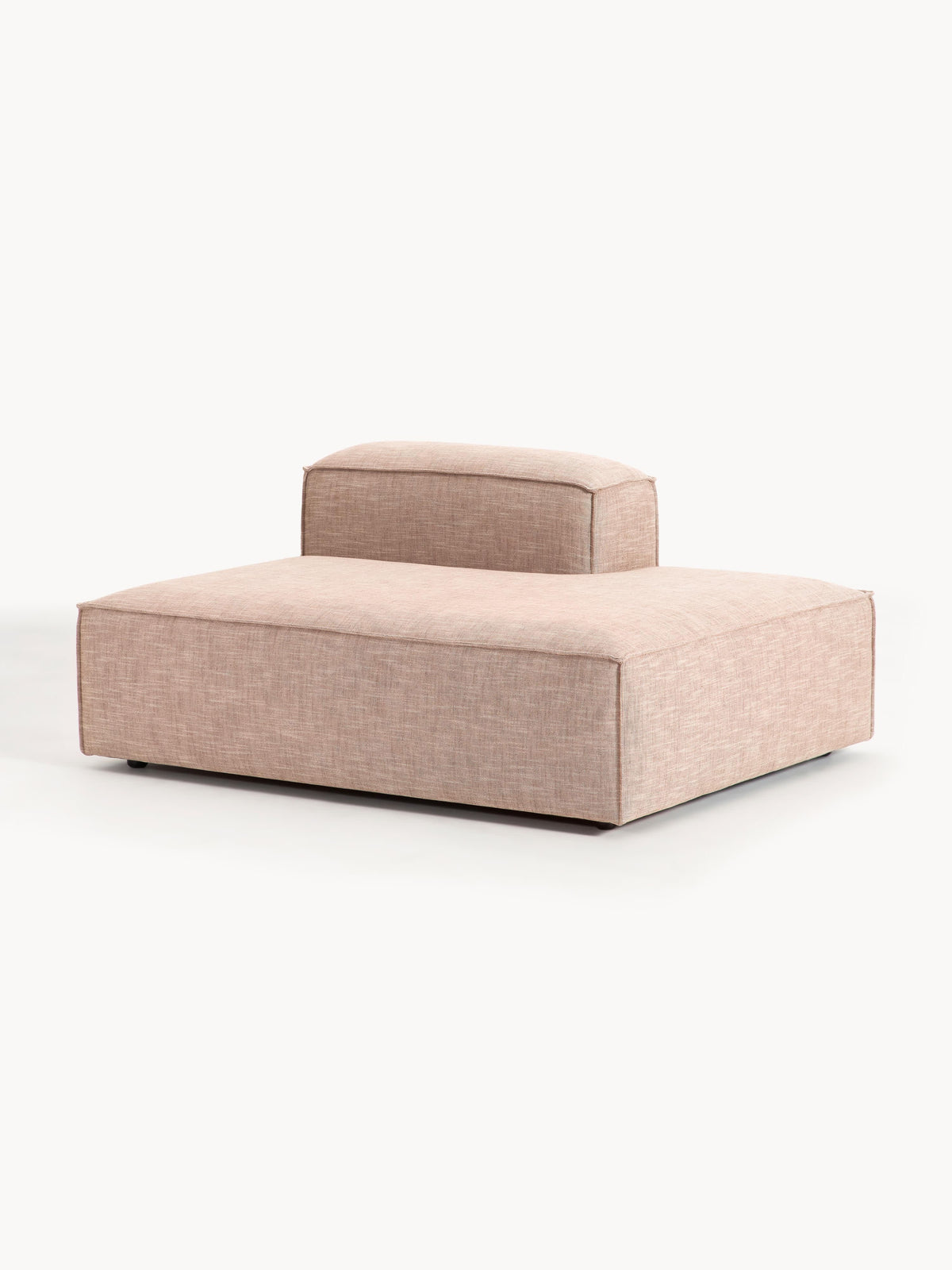 Lennon Linen Blend Ottoman Unit