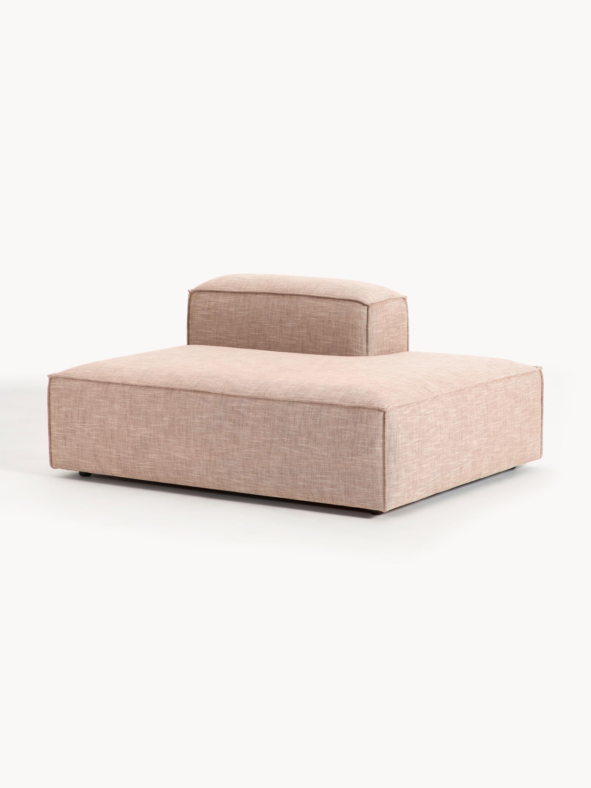 Lennon Linen Blend Ottoman Unit