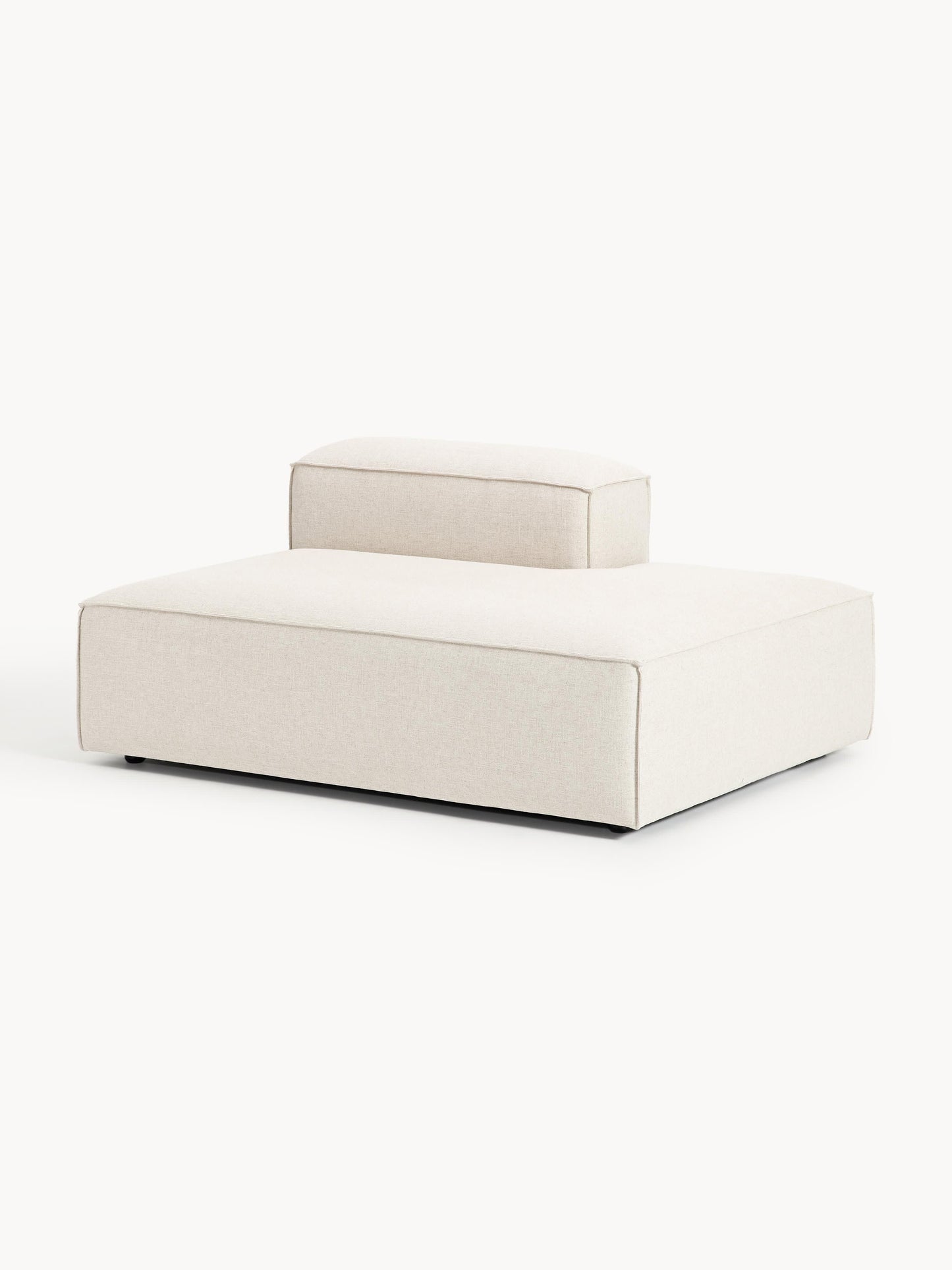 Lennon Linen Blend Ottoman Unit
