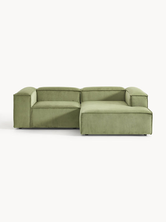 Lennon Modular Corduroy Corner Sofa (2-Seater)