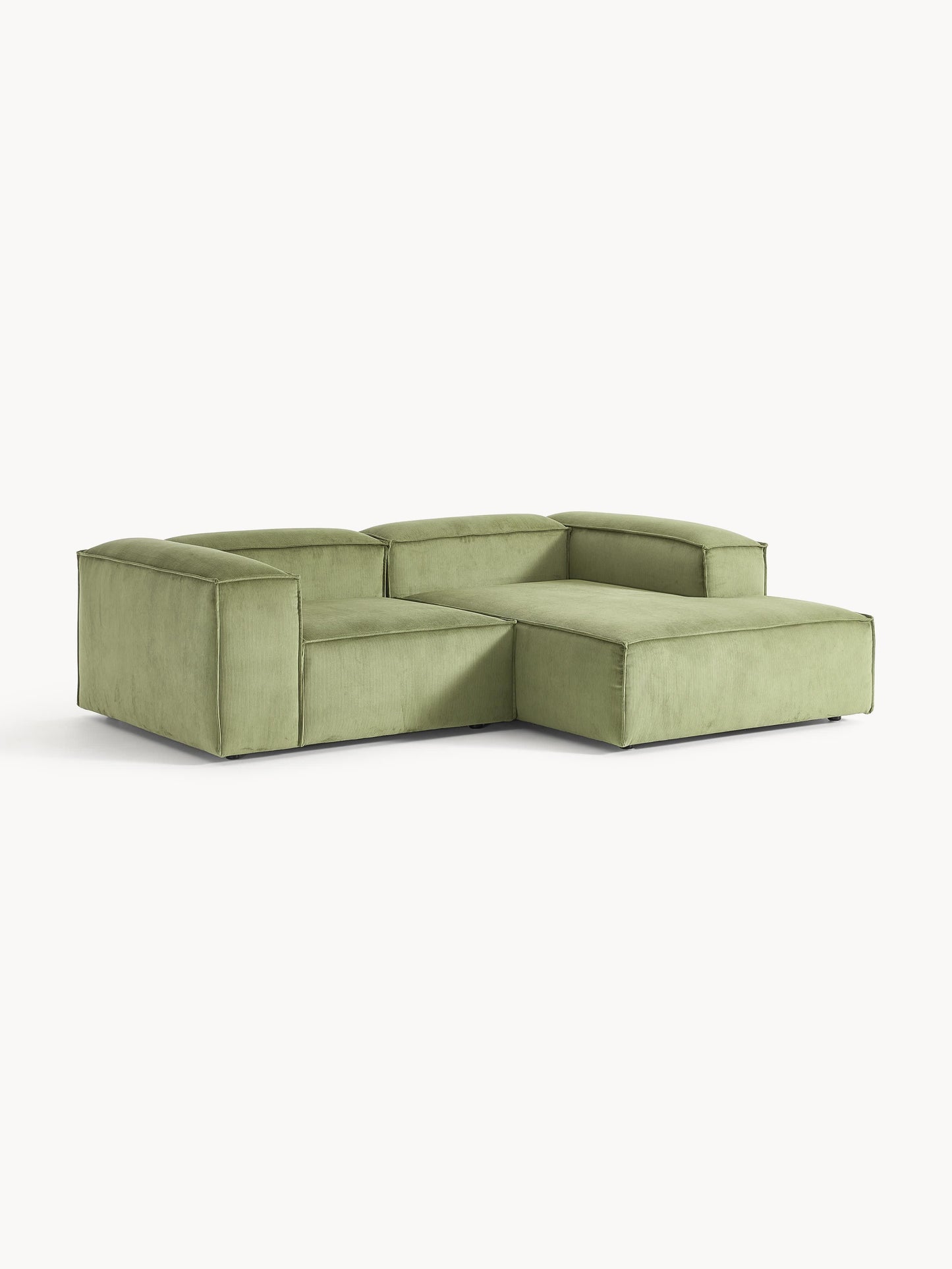 Lennon Modular Corduroy Corner Sofa (2-Seater)