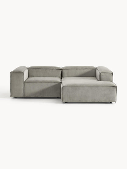 Lennon Modular Corduroy Corner Sofa (2-Seater)