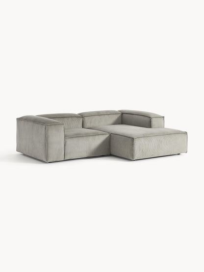 Lennon Modular Corduroy Corner Sofa (2-Seater)