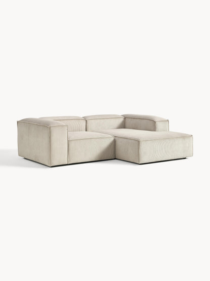 Lennon Modular Corduroy Corner Sofa (2-Seater)