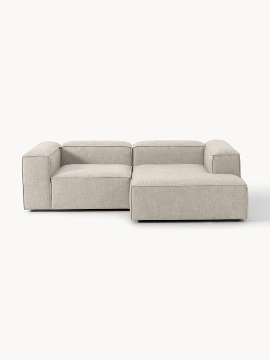 Lennon Modular Linen Blend Corner Sofa (2-Seater)