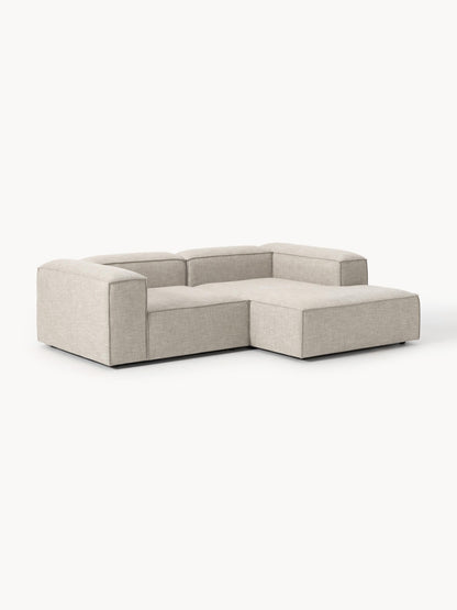 Lennon Modular Linen Blend Corner Sofa (2-Seater)