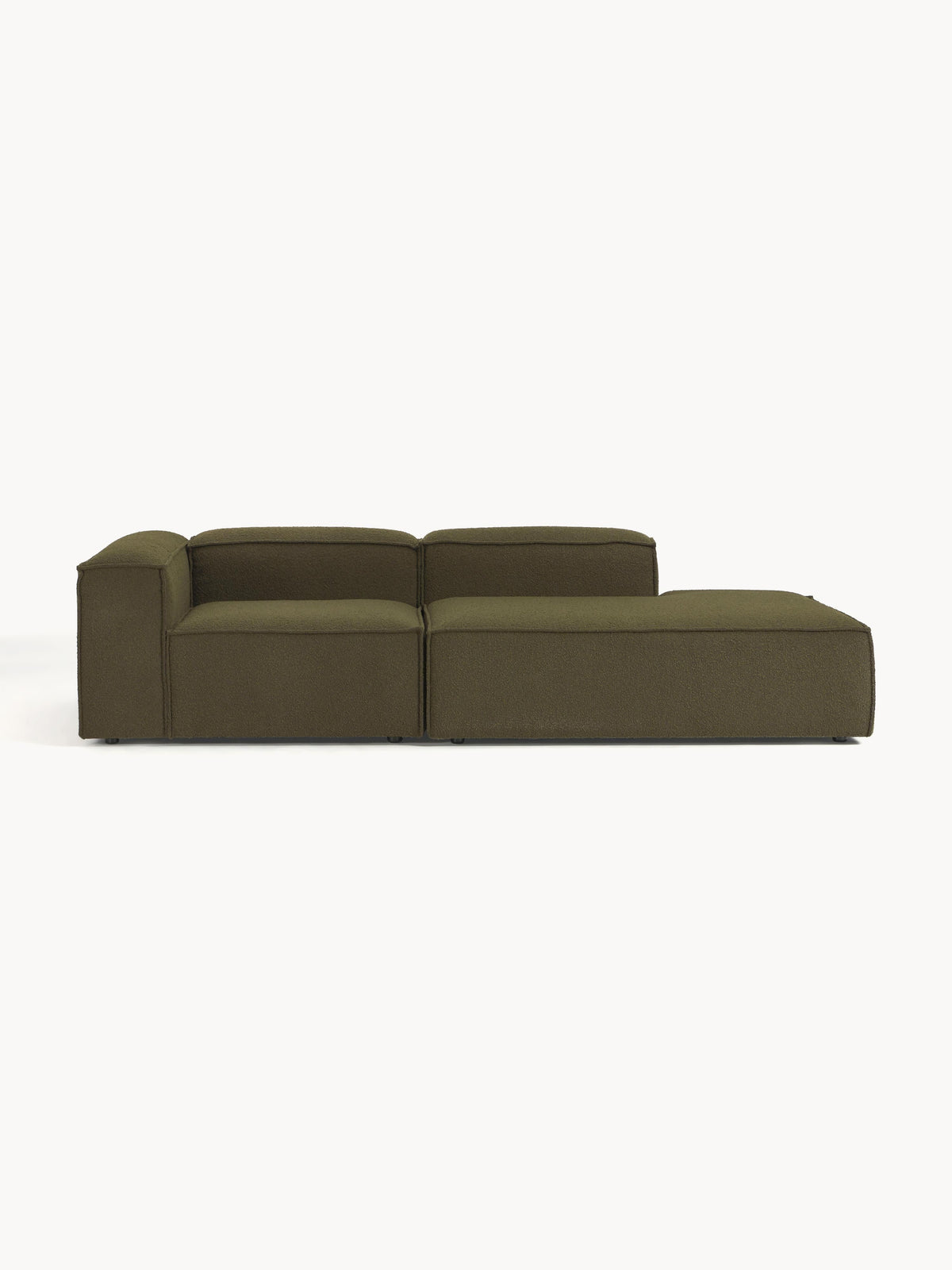 Lennon Modular Ottoman, Bouclé