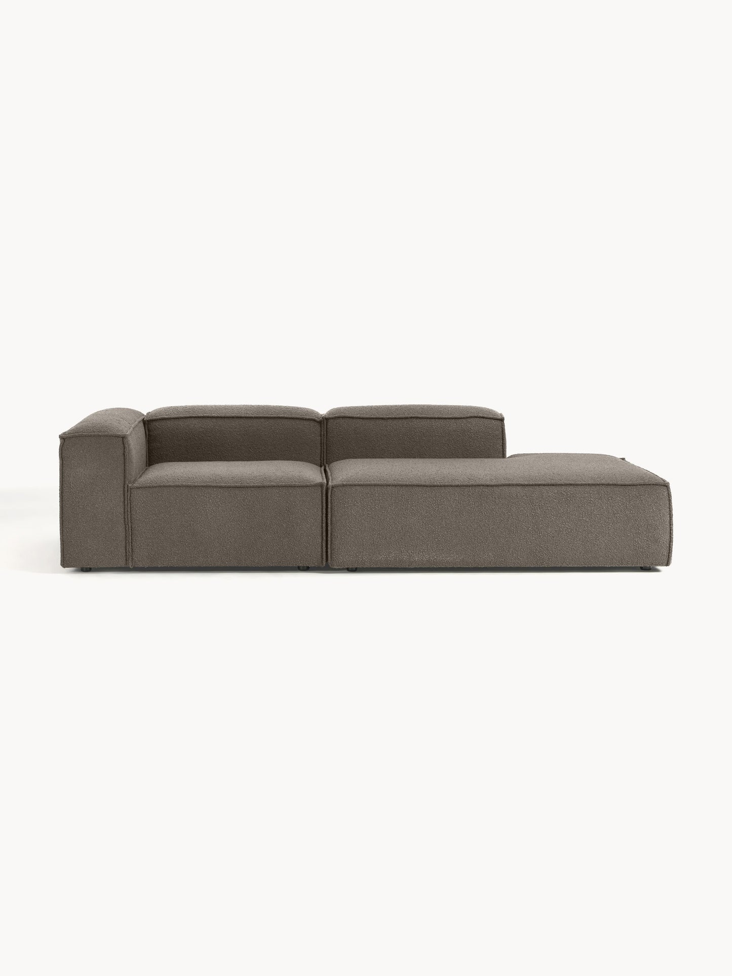 Lennon Modular Ottoman, Bouclé