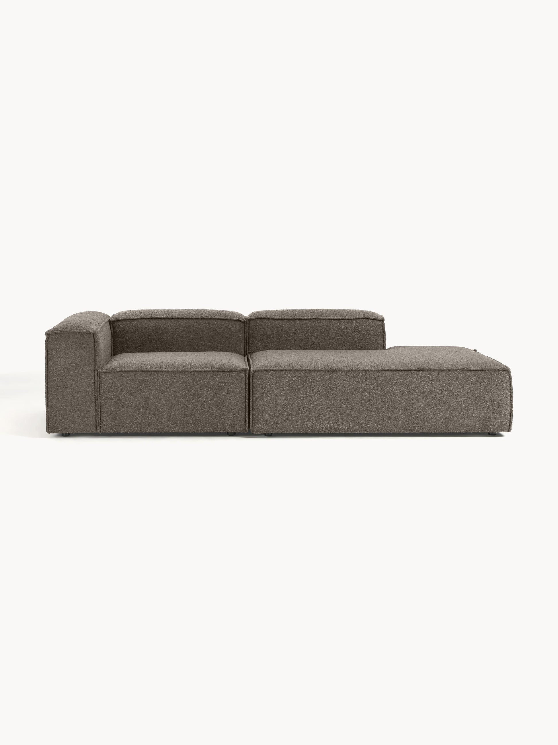 Lennon Modular Ottoman, Bouclé