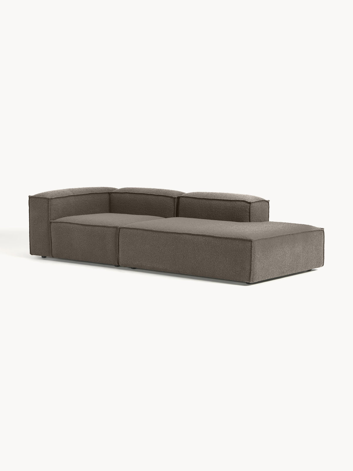 Lennon Modular Ottoman, Bouclé