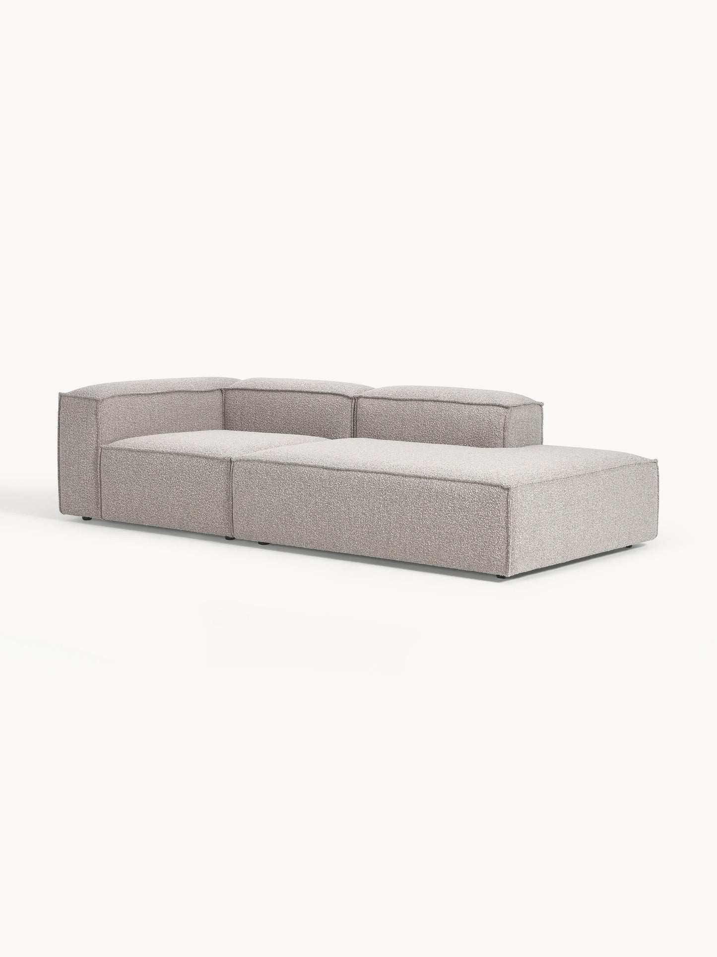 Lennon Modular Ottoman, Bouclé