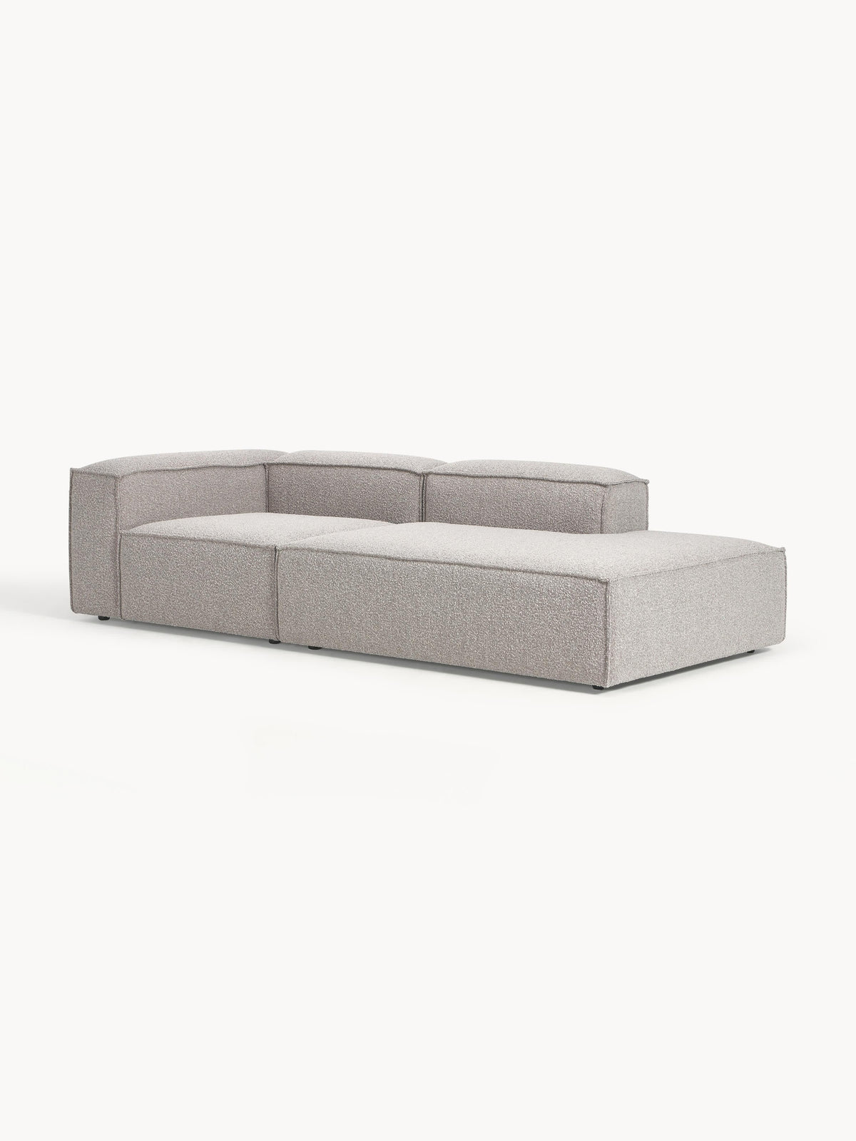 Lennon Modular Ottoman, Bouclé