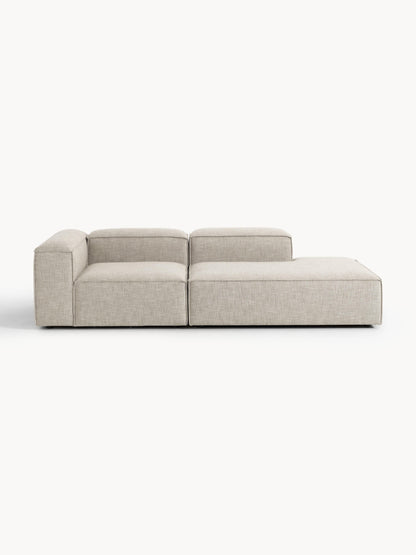 Lennon Modular Ottoman, Linen Blend