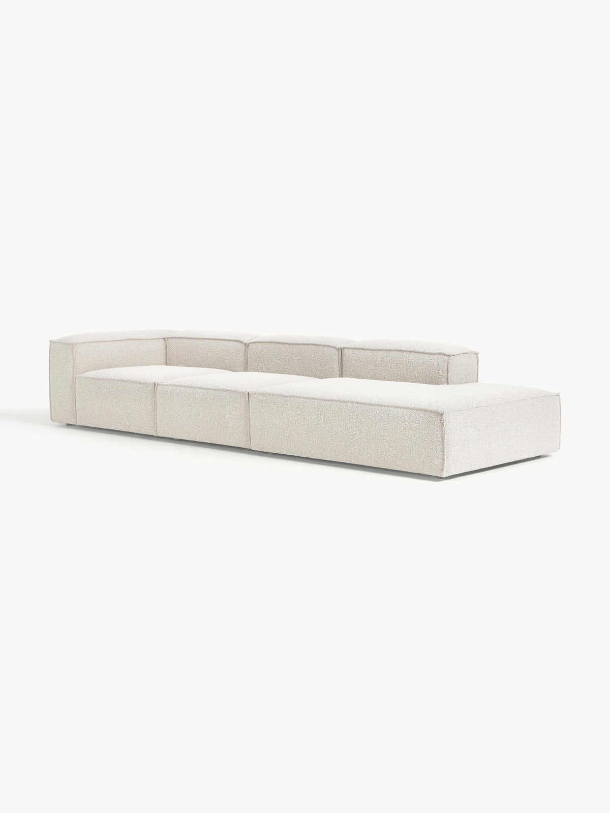 Lennon Modular XL Footrest in Bouclé