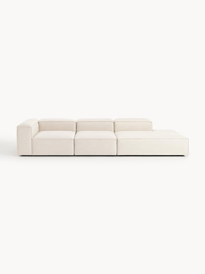 Lennon Modular XL Ottoman, Linen Blend