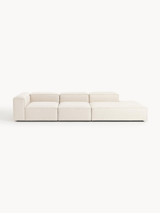 Lennon Modular XL Ottoman, Linen Blend