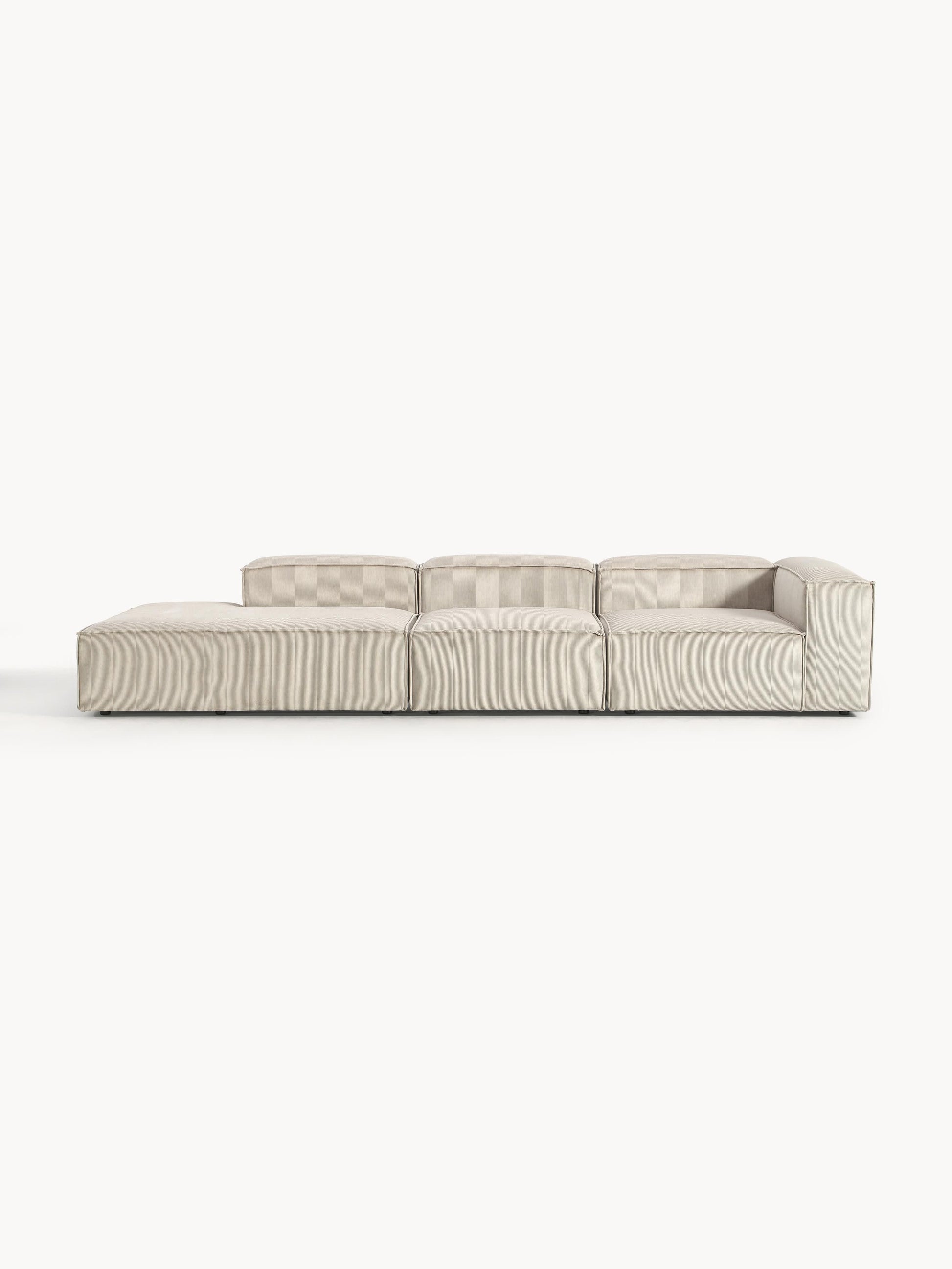 Lennon Modular XL Pouffe in Corduroy