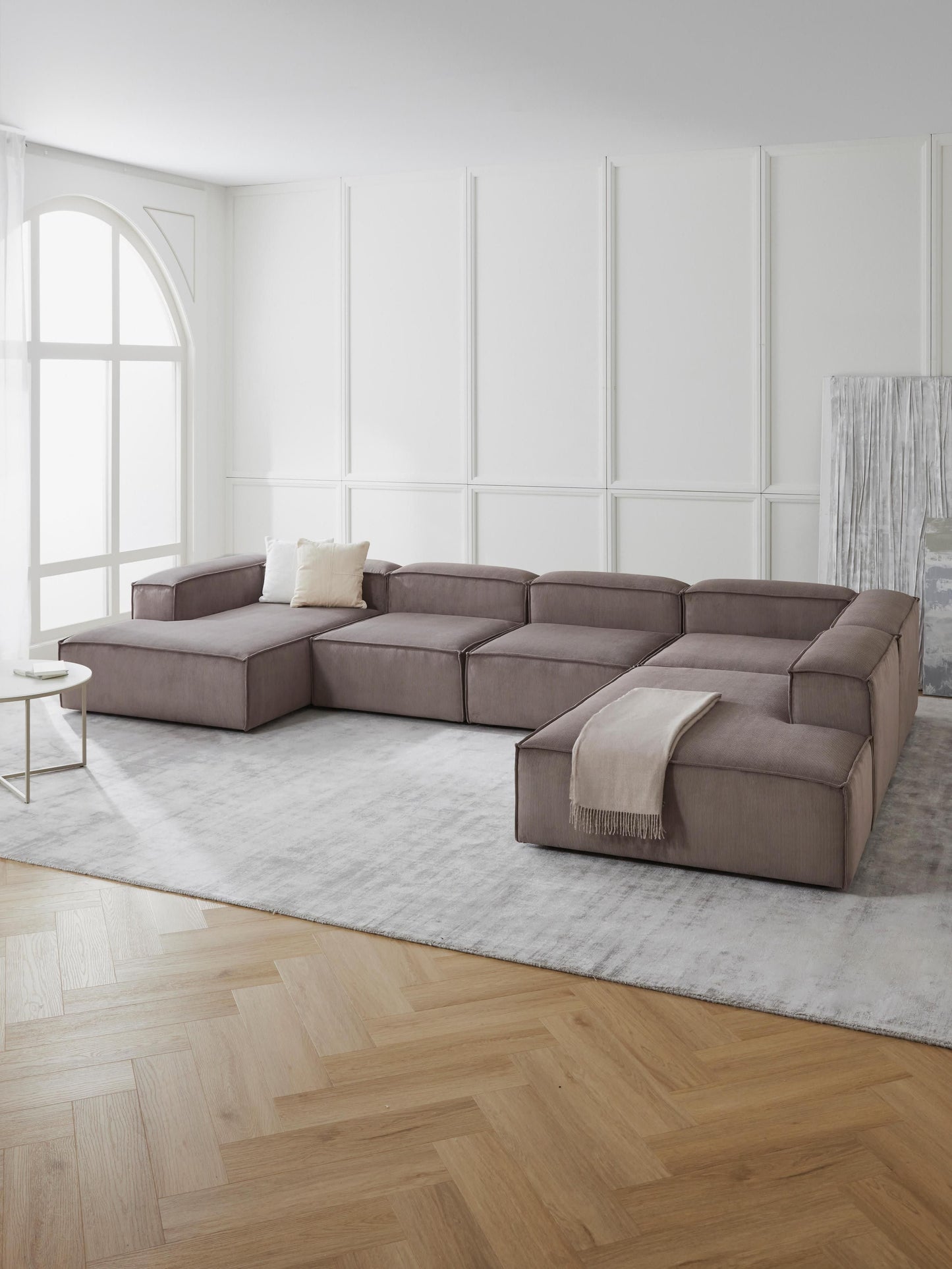 Lennon Modular XL Settee in Corduroy