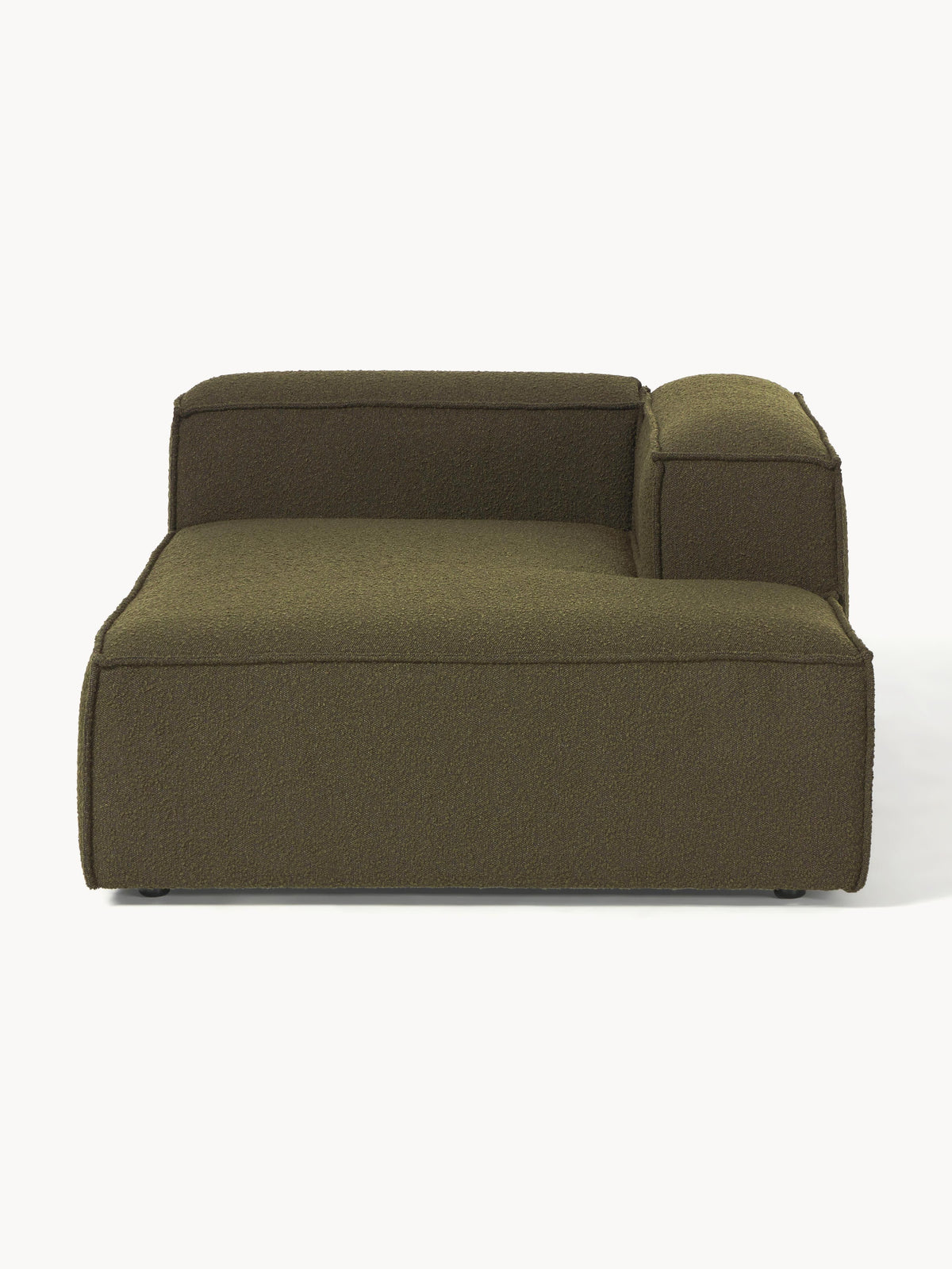 Lennon Ottoman Corner Piece in Bouclé