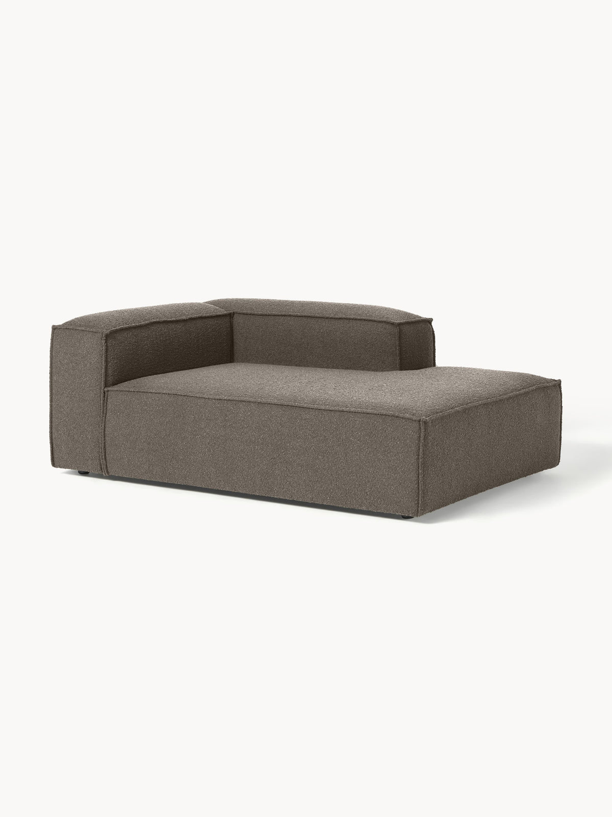 Lennon Ottoman Corner Piece in Bouclé
