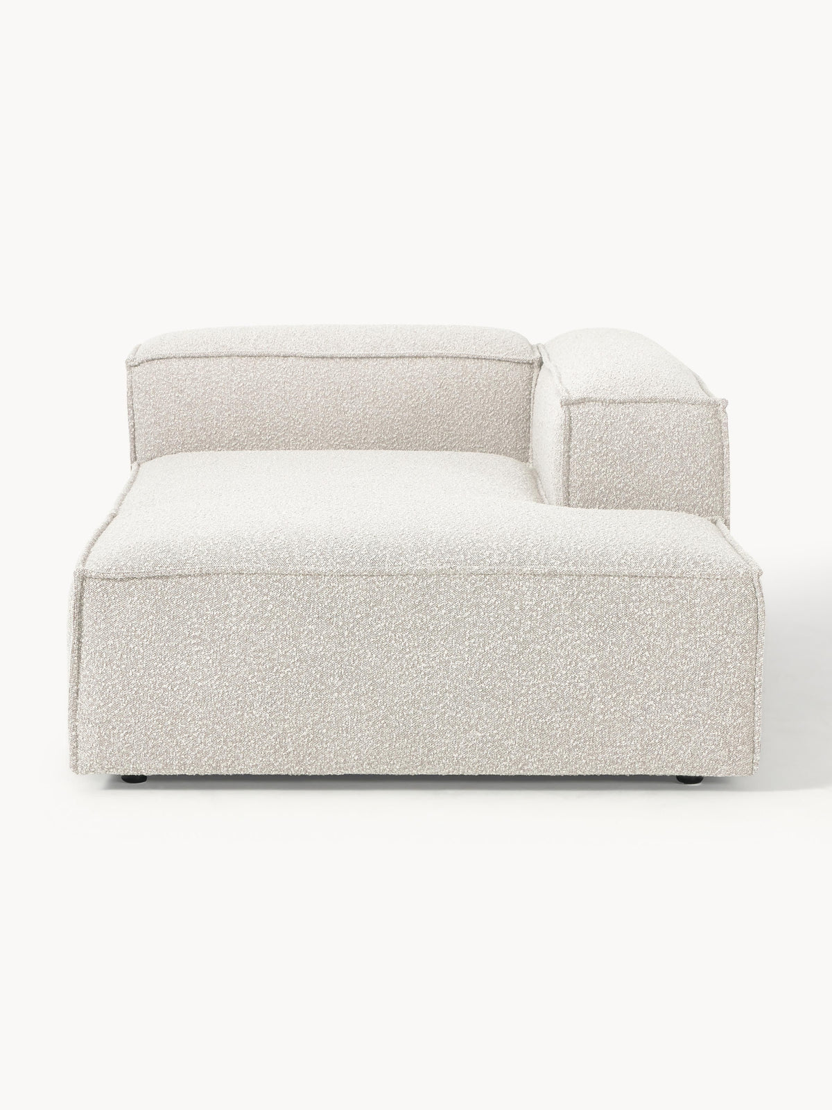 Lennon Ottoman Corner Piece in Bouclé