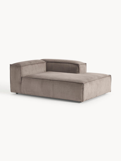 Lennon Ottoman Corner Piece in Corduroy