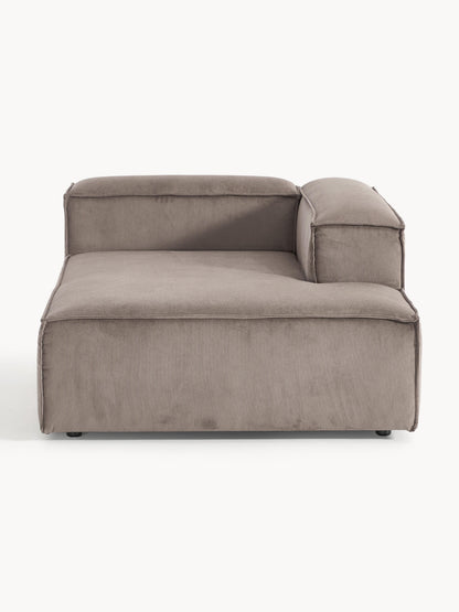 Lennon Ottoman Corner Piece in Corduroy