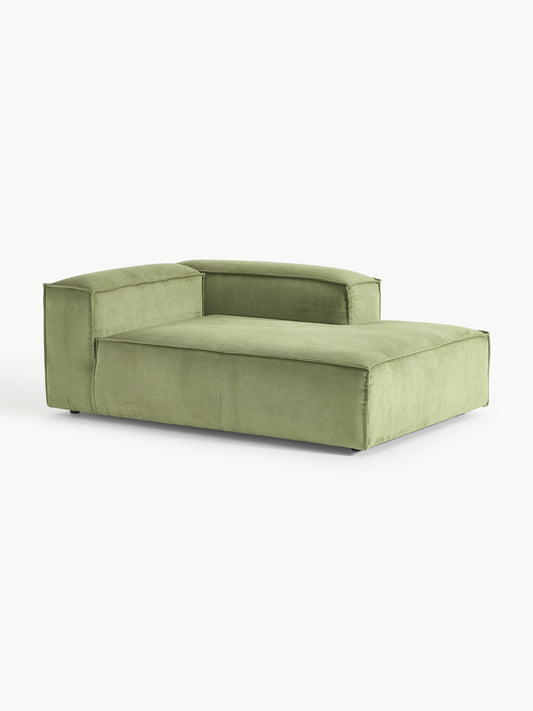 Lennon Ottoman Corner Piece in Corduroy
