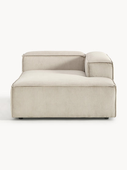 Lennon Ottoman Corner Piece in Corduroy
