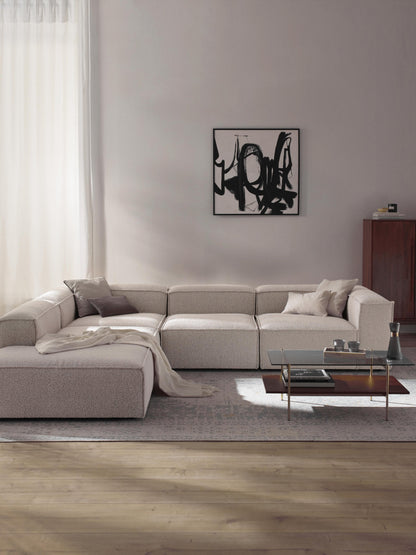 Lennon XL Modular Bouclé Corner Sofa (4-Seater)